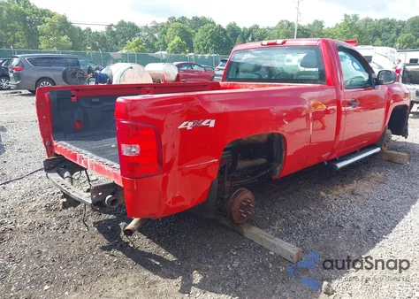 2013 Chevrolet Silverado 1500 Work Truck из США, поврежденный, VIN 1GCNKPE00DZ109660